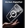 ZOOMEE Magnetic Shockproof for iPhone Air Case, Compatible with Magsafe, Military-Grade Drop Tested, Translucent Slim Protective for iPhone 17 Air Case Anti-Fingerprint Anti-Scratch,6.5'', Clear