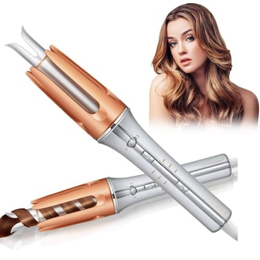 Automatic Curling Iron 1 inch with 3 Temperatures Fast Heating, 2-Way Rotation, Automatic Shut-Off, Anti-Scald, Anti-Tangle Rotating for Hair Styling