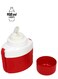 900ml Plastic Water Bottle with Strap Kids Water Bottle Cool Strong Red Design, Featuring Flip Spout and Cup Lid for School Travel and Outdoor Sports
