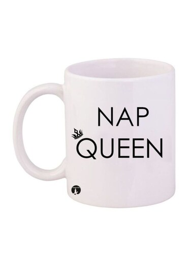 Printed Mug White/Black 11 ounce