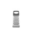 Stainless Steel 4-Sided Grater- RF12344/ with TPR Base and PP Handle, Light-Weight and Compact Design/ Multiple Grating Style, Suitable for any Kind of Grating Fruits, Vegetables, Cheese Silver