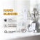400W Hand Blender Set with Chopper, Whisk &amp; Beaker, Dual Speed Stainless Steel Immersion Blender