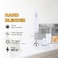 400W Hand Blender Set with Chopper, Whisk &amp; Beaker, Dual Speed Stainless Steel Immersion Blender