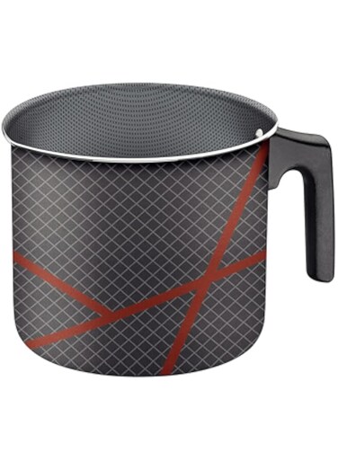 Tramontina Power Up 14cm 1.9L Black Aluminum Multipurpose Boiler with Interior and Exterior Starflon Max PFOA Free Nonstick Coating