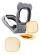 Maker Sealer Cutter, Square Shape Uncrustable Sandwich Maker Sealer Press Bread Cookie Cutter and Sealer for DIY Breakfast Lunch Afternoon Tea