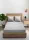 3-Piece Queen Size Polyester Bedsheet Set &acirc;&euro;&ldquo; Soft, Durable &amp; Wrinkle-Resistant Bed Sheet with 2 Pillow Covers &acirc;&euro;&ldquo; Breathable &amp; Easy Care