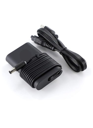 Replacement Laptop 65W 19.5V 3.34A Ac Adapter Charger Power Supply Latitude With Power Cord Black