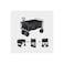 Collapsible Folding Camping Wagon (AF-Black)