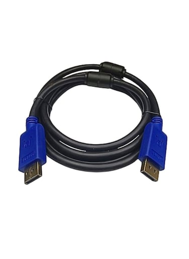 Display Port Cable Display Port Plug To Plug Cable 24K Gold Plated Support 10.8Gb/s Bandwidth Support 3D 1080p 1.8M
