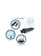 C2G 0.5m UK Laptop Power Cord (BS 1363 to IEC 60320 C5) Black