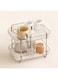 NALACAL Countertop Mug Rack with Drain Tray, 2 Tier Cup Mug Rack Coffee Bar Drying Holder Stand, Multi-Functional Kitchen Storage Organizer for Glasses, Tumbler, Teacups, Spice Rack