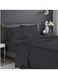 Xclusives King Bed Sheet Set Dark Grey &acirc;&euro;&ldquo; 4 Piece Bedding Set, 270 &Atilde;&mdash; 260 cm, Soft Brushed Microfiber Bed Sheets, 40 cm Deep Pocket, Wrinkle &amp; Fade Resistant