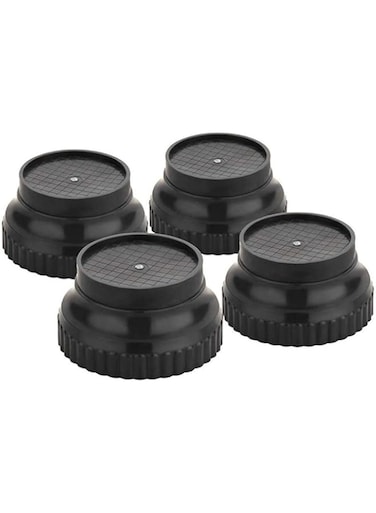 Oblivion Refrigerator Multi-Purpose 4 Pcs Round Plastic Legs Foot and Stand   Washing Machine Stand   Furniture Base Stand   Fridge Stands for Single Door and Double Door