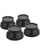 Oblivion Refrigerator Multi-Purpose 4 Pcs Round Plastic Legs Foot and Stand   Washing Machine Stand   Furniture Base Stand   Fridge Stands for Single Door and Double Door