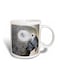 3D African Parrot Tropical Bird Mug Grey 600ml
