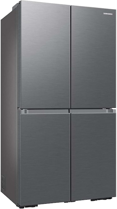 Samsung French Door RF59C701ES9/EG Fridge Freezer 178 cm AI Energy Mode (SmartThings), Auto Ice Maker, No Frost+, Stainless Steel Look