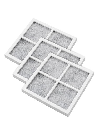 sufe Hocadrv Baven Pack of 3 Fridge Air Filter Activated Carbon Filter Replacement Filter for LG LT120F Fridge Freezer Filter Machine Replacement Accessories Remove the Fridge Odour
