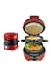 3-in-1 Electric Breakfast Sandwich Maker, Hamburger Grill Machine, Non-Stick Cooking Plates.