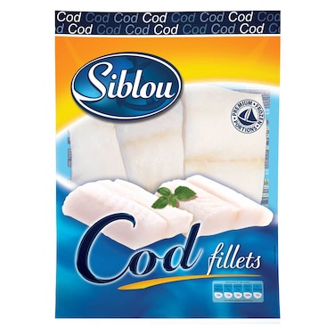 Siblou Cod Fillets, 500g