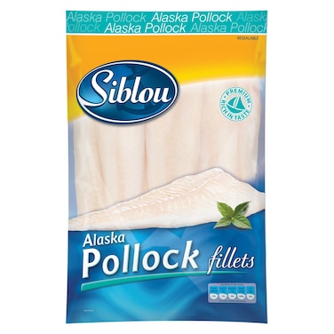 Siblou Alaska Pollock Fillets, 1kg