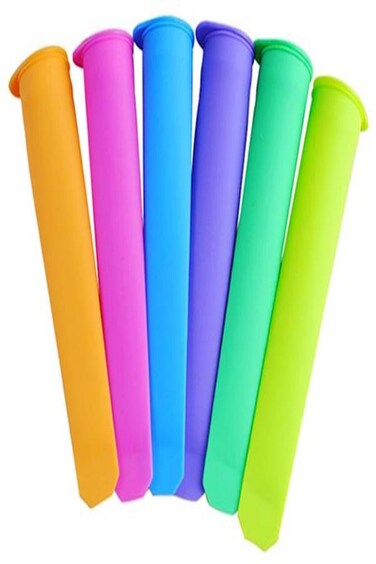 Silicone Ice Stick Molds Form for Ice Cream Maker DIY Summer Frozen Ice Cream Mold kitchen Tools Popsicle Maker Lolly Mould (Color randomly sent)