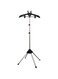 Hcosmy Handheld Clothes Steamer Holder,Telescopic Folding Standing Fabric Ironing Machine Bracket,Rotatable Adjustable Clothes Hanger,Garment Hanger Drying Rack,Garment Steamer Accessories