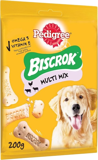 Pedigree Biscrok Gravy Bones Dog Treats Multipack 200g
