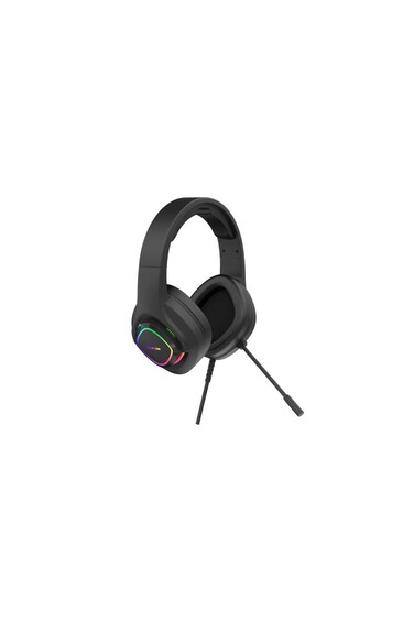 GP32X Gaming Headphone   50mm Drivers, RGB Lights, Noise Cancel Mic