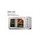 55L Large Capacity Electric Oven with Double Glass Doors, Interior Light &amp; Fast Heating