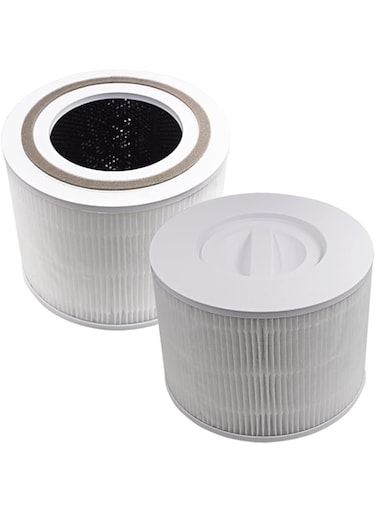 Core 300 Air Purifier Filter: Compatible with LEVOIT Core 300 P350 Air Purifiers - 3-in-1 Pre-Filter True HEPA High-Efficiency Activated Carbon - 2 Pack Core 300-RF