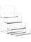 BPA&reg; Clear Acrylic Wallet Display Stand Holder Handbag Purse Display Stand Jewelry Stand Cosmetic Display Racks, 23x21x10CM