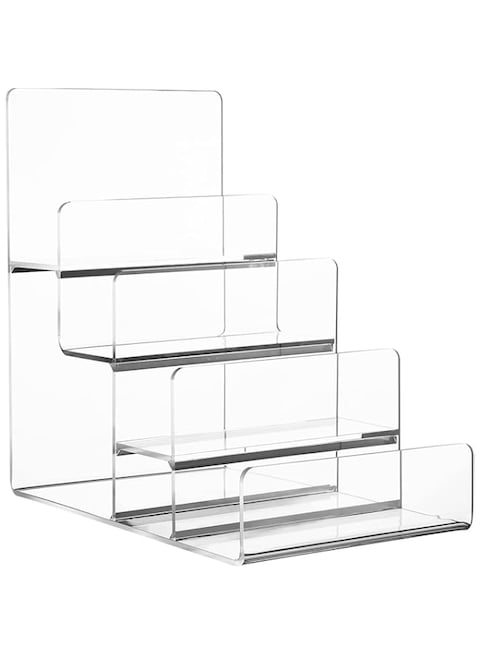 BPA&reg; Clear Acrylic Wallet Display Stand Holder Handbag Purse Display Stand Jewelry Stand Cosmetic Display Racks, 23x21x10CM