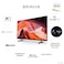 Sony Bravia 50 inches 4K Ultra HD Smart LED Google TV KD-50X80L (Black)