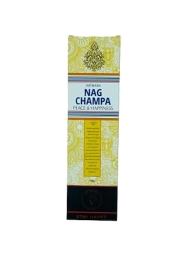 AATMANA Incense Stick Nagchampa Herbal Ancient Vedic Method For Fragrance At Home, Meditation, Yoga, Spiritual, Aromatherapy Energy Cleansing- 100 Grams   3.5 Ounce