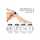 Crystal Hair Removal Eraser &ndash; Reusable Painless Hair Remover &amp; Skin Exfoliator (Aura Black)