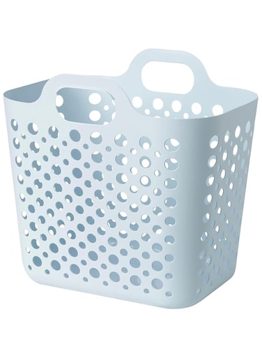 BS Case Ikeaa Flexible laundry basket, 24 l (6 gallon) (Blue)