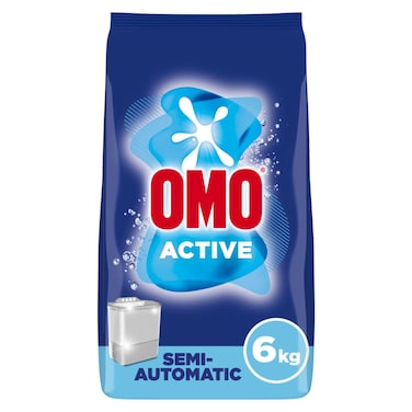 OMO SemiAutomatic Powder Laundry Detergent Active 6kg