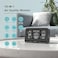 INKBIRD WiFi Air Quality Monitor Indoor Multifunctional Air Quality Detector IAQM-129-W Indoor Carbon Dioxide/Temperature/Humidity/AQI/HCHO/PM2.5/TVOC/PM10 Monitor for Home Office Hotel black