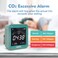 INKBIRD INK-CO2W WIFI CO2 Monitor, 3 in 1 Indoor Air Quality Detector, Carbon Dioxide Meter Temperature Humidity Monitor, CO2 Alarm Meter, App Control, Backlit Screen
