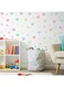 Kasubeso Watercolor Heart Wall Stickers,Colorful Heart Wall Decals,Easy to Peel and Stick Multicolor Heart Wall Decoration for Kids Bedroom Wallpapper Nursery Living Room Classroom Wall D&eacute;cor