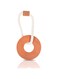 Circle Shaped Premium Natural Suede Leather &amp; Rope Chew Toy for Medium to Large Dogs   Durable, Non-Toxic, Interactive Pet Toy