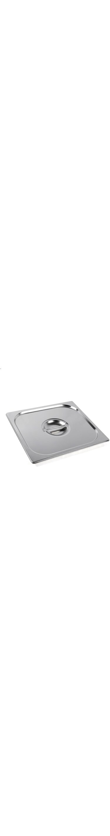 Vague Stainless Steel Gastronorm Container Lid, Silver 35.5 cm x 32. 7 Size, GN-077