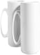 400ML Mugs Large Handles Set Of 2 (White)