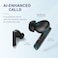 QCY Melobuds ANC Multi-Mode Active Noise Cancelling Wireless Earbuds, AI-Enhanced Calls Bluetooth 5.2 Headphones with 6 Mics, Anti-Wind Noise, App for Custom EQ (Black)