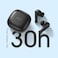 QCY Melobuds ANC Multi-Mode Active Noise Cancelling Wireless Earbuds, AI-Enhanced Calls Bluetooth 5.2 Headphones with 6 Mics, Anti-Wind Noise, App for Custom EQ (Black)