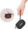 RLSOCO Case for Jabra Elite 4 Active/ 4/3 / 7 Active/ 7 Pro True Wireless Earbuds   Travel Organzier Case Cover Dustproof, Water-Resistant Storage Pouch with Carabiner (Black)