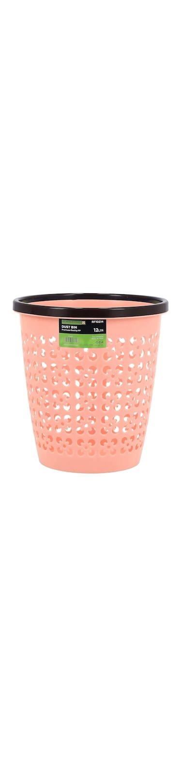 Royalford Plastic DUStbin Multi Color 12Ltr Assorted