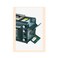 2-in-1 Gas Stove with 25L Oven Compact Cooker Multi-Function Baking &amp; Cooking Appliance