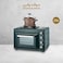 2-in-1 Gas Stove with 25L Oven Compact Cooker Multi-Function Baking &amp; Cooking Appliance