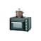 2-in-1 Gas Stove with 25L Oven Compact Cooker Multi-Function Baking &amp; Cooking Appliance
